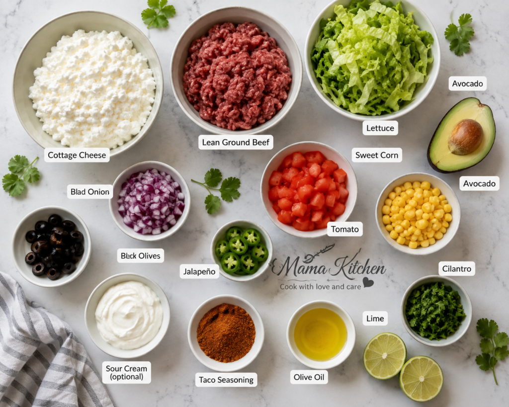 Cottage Cheese Taco Bowl