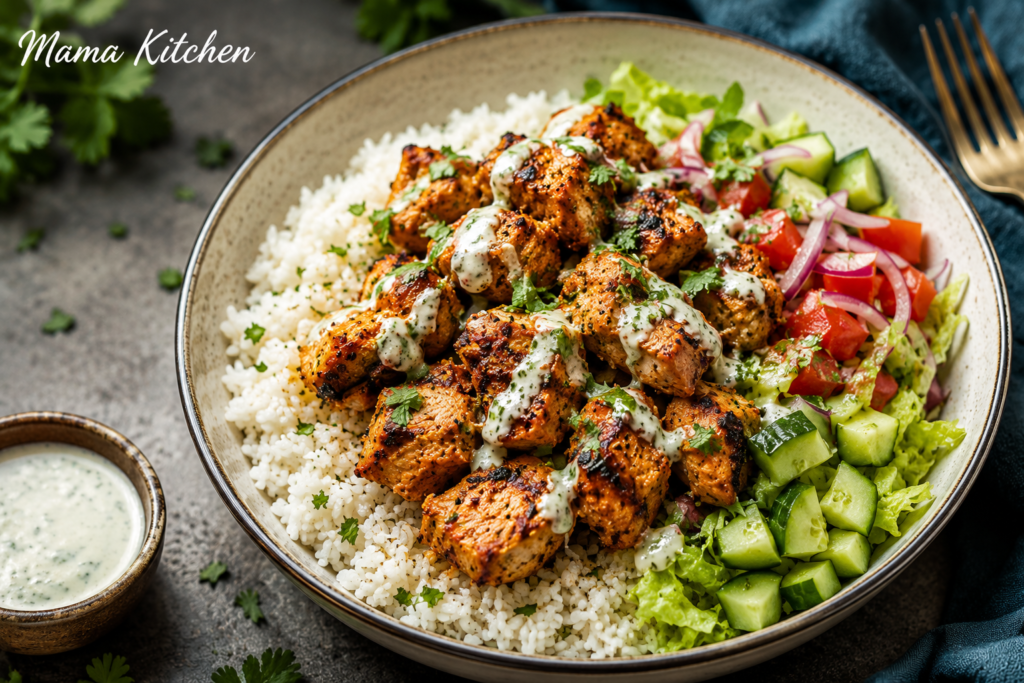 Chicken Tikka Rice Bowl