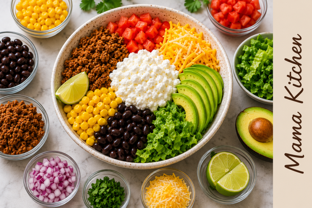 Cottage Cheese Taco Bowl 