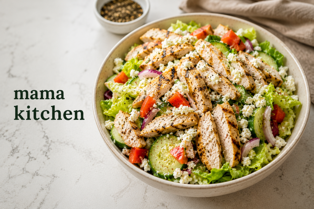 High Protein Cottage Cheese Chicken Salad 