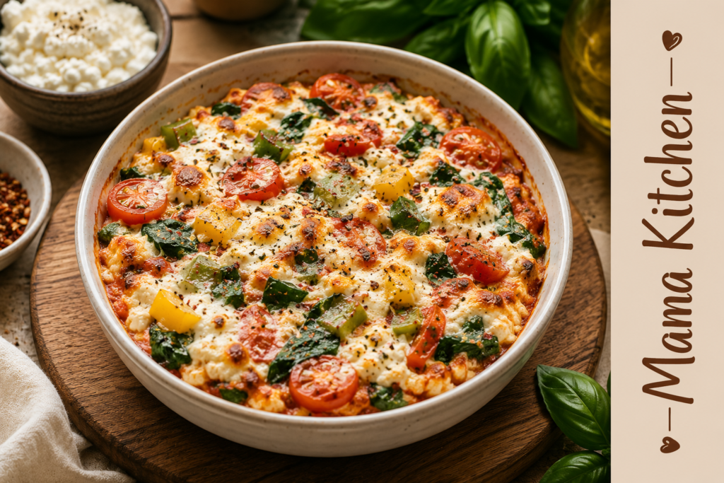 High Protein Cottage Cheese Pizza Bowl