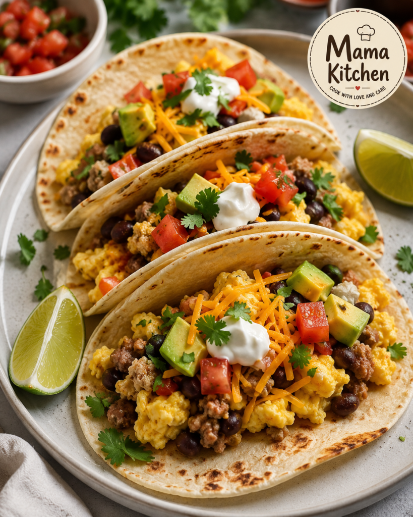 High Protein Breakfast Tacos