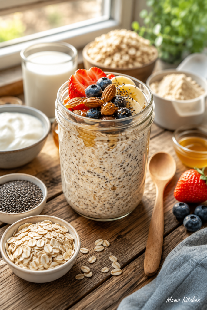 High Protein Overnight Oats