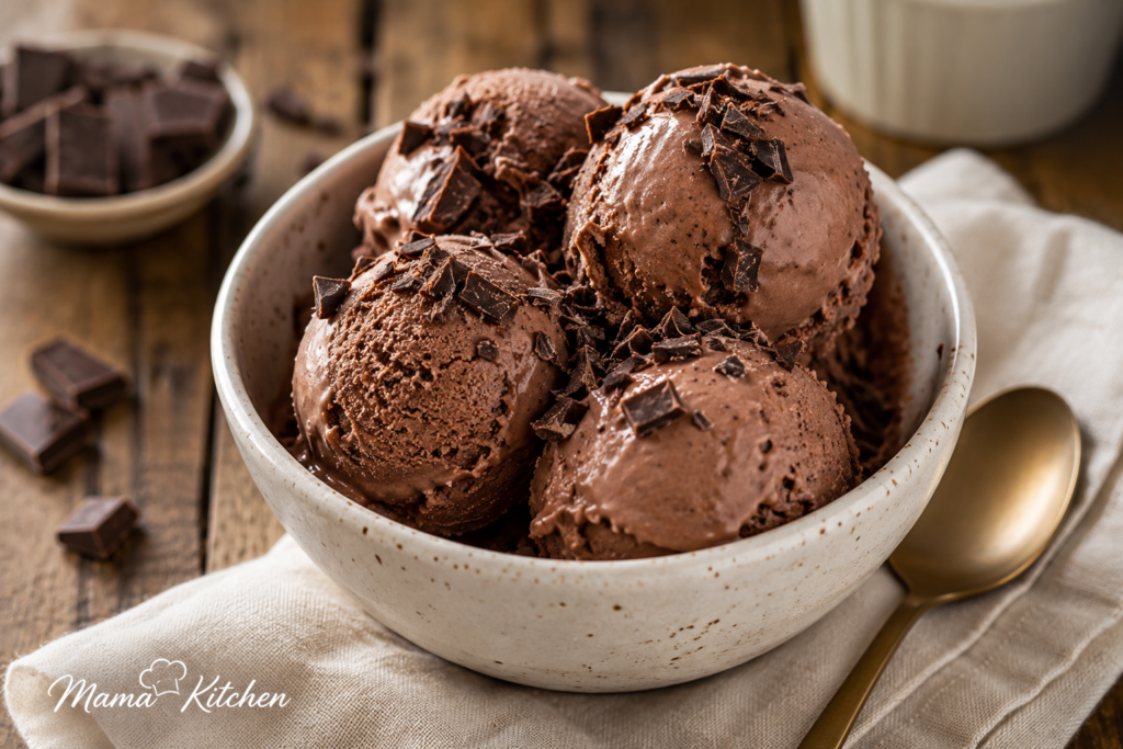 Chocolate Cottage Cheese Ice Cream