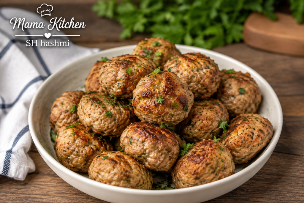 High Protein Turkey Meatballs 