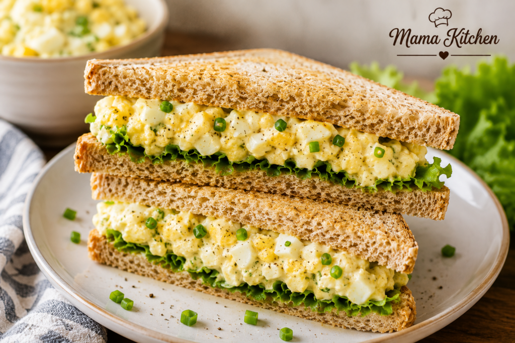 High Protein Egg Salad Sandwich