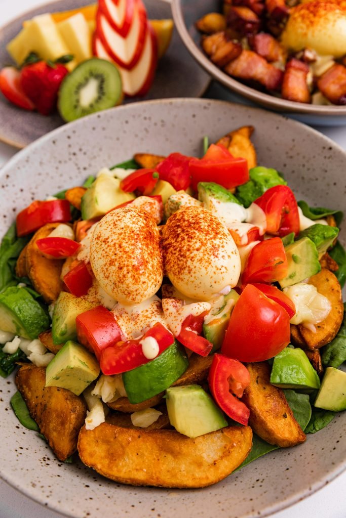 Cottage Cheese Egg Bowl